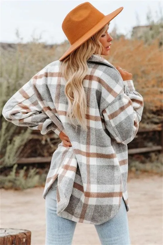 The Becca Plaid Shacket