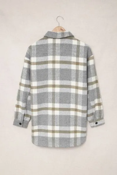 The Becca Plaid Shacket