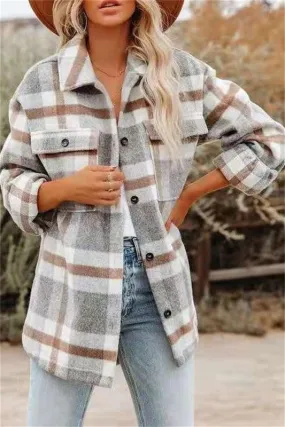 The Becca Plaid Shacket