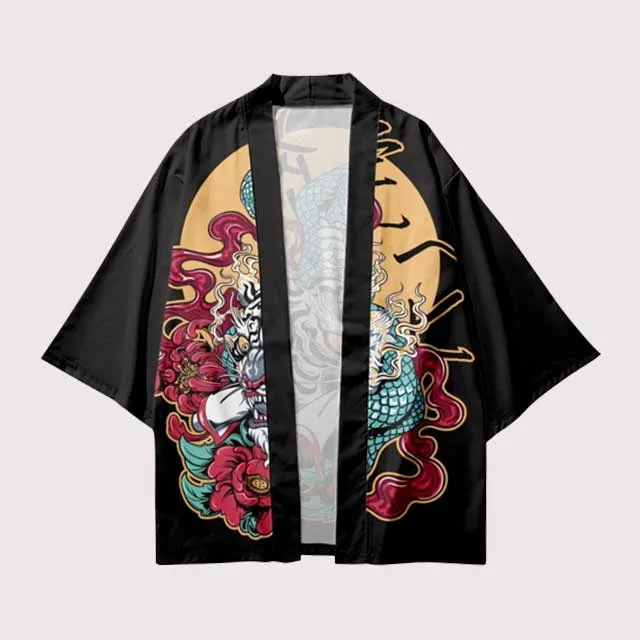 Tiger Kimono Cardigan