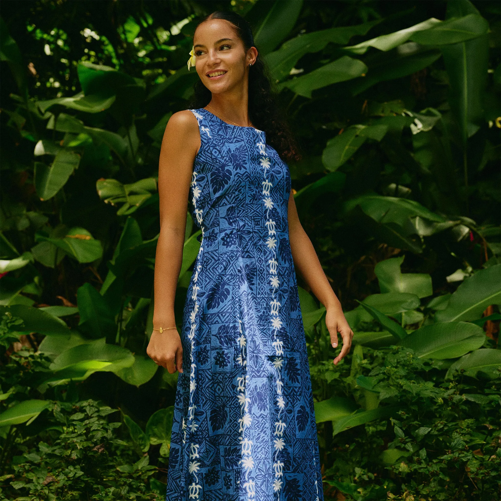 Turtle Panel Sylvia Dress