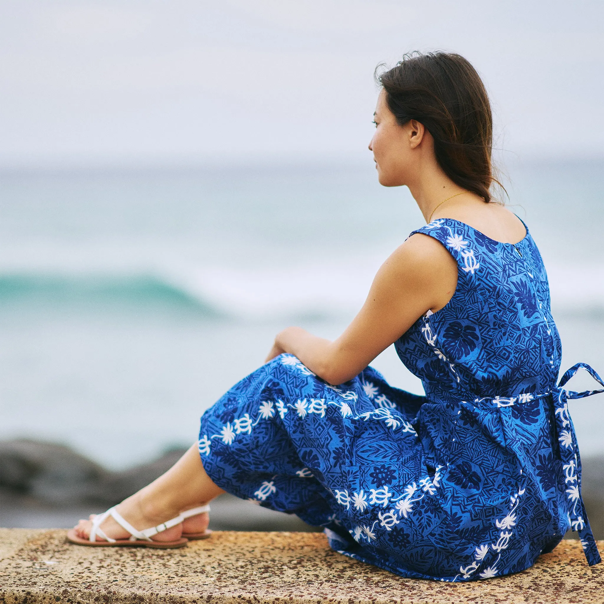 Turtle Panel Sylvia Dress