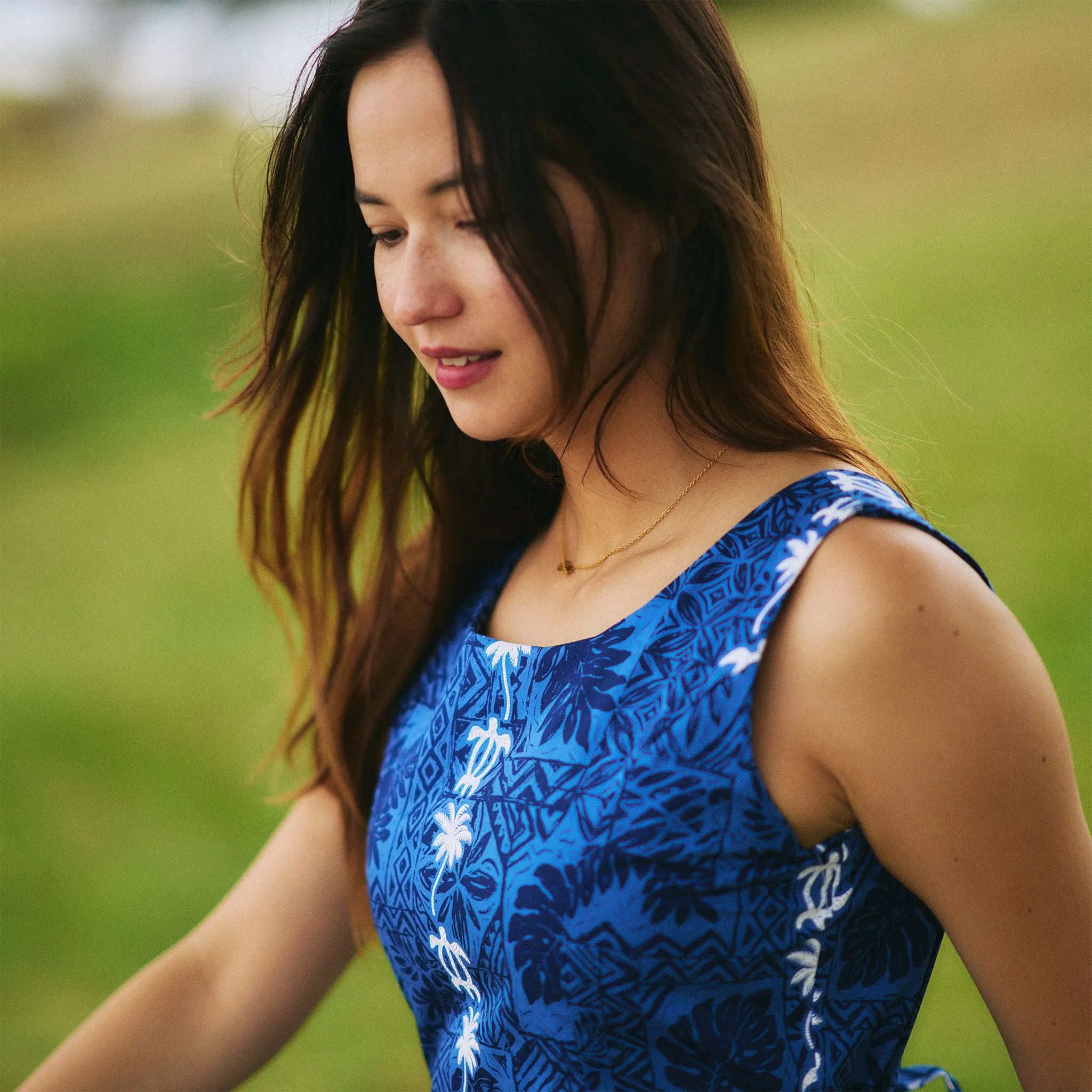 Turtle Panel Sylvia Dress