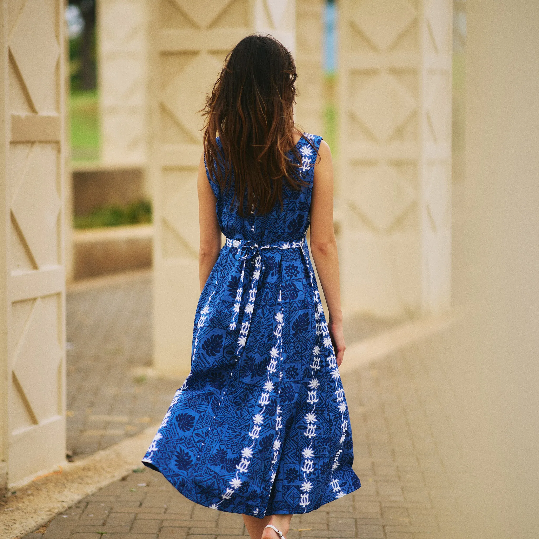 Turtle Panel Sylvia Dress