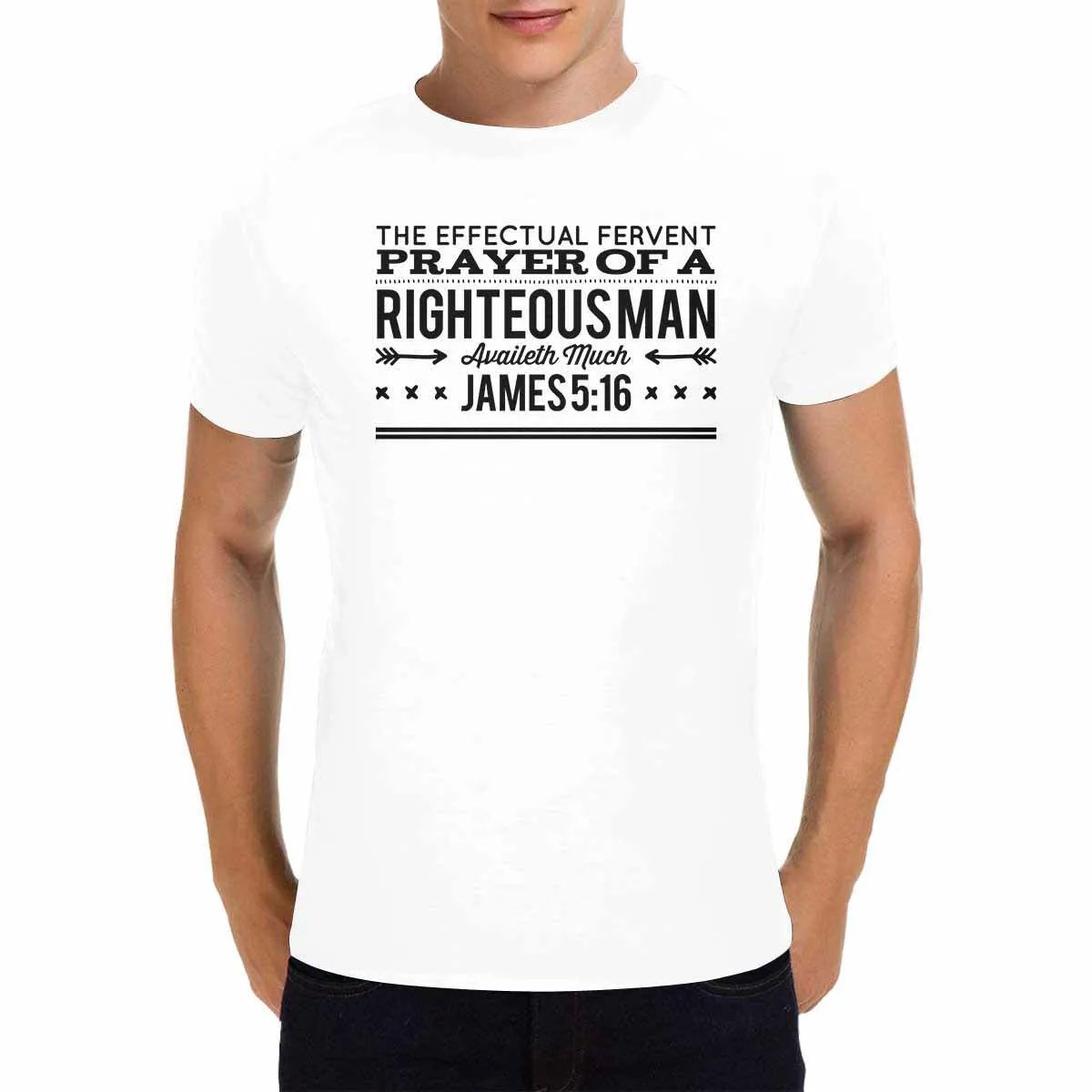 Uniquely You Mens T-Shirt / Inspiration / James 5:16 / Shirt Style (28)