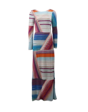 V-Back Maxi Dress