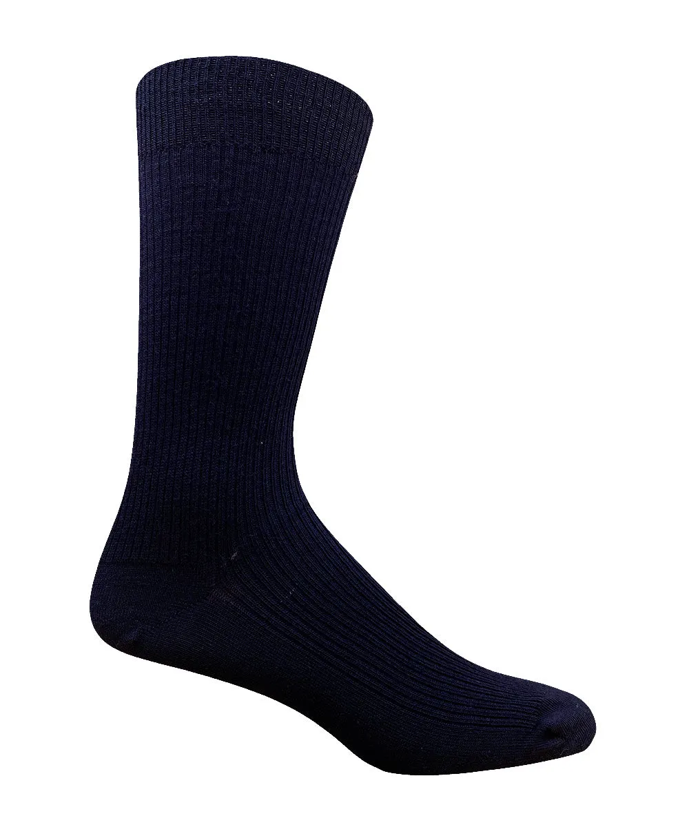 Vagden Merino Wool Crew Dress Sock CLEARANCE 6 PK