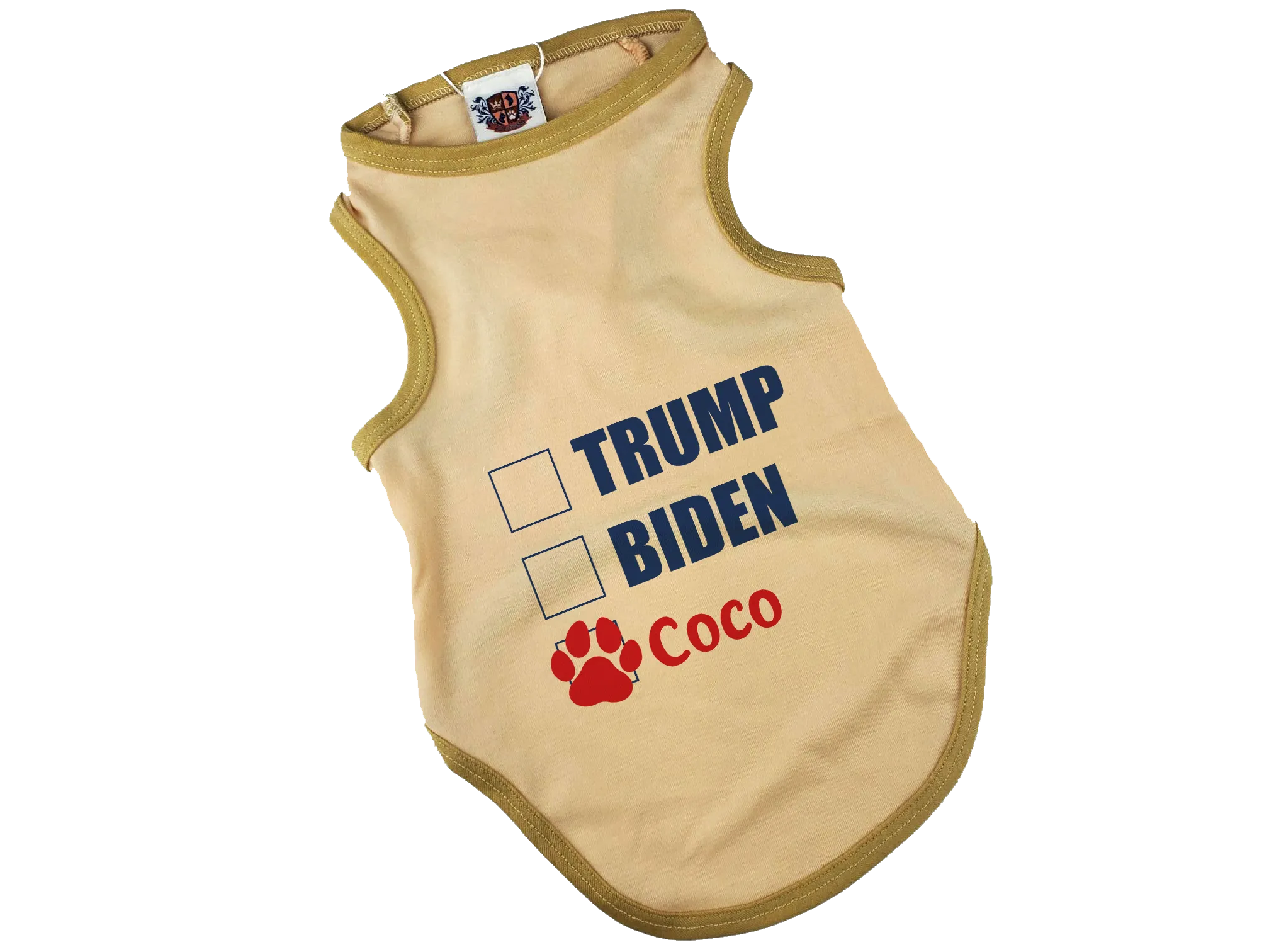 Voting Ballet Personalized Dog Tee