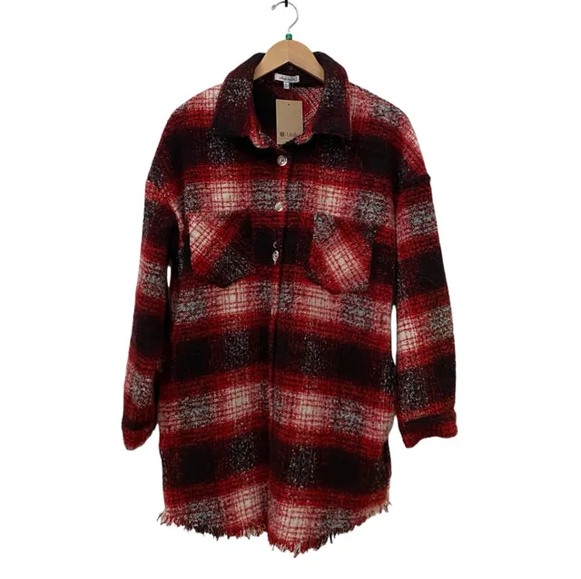 White Birch Red & Black Size L Almost New