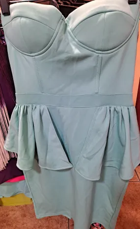 Women evening dress Mint green
