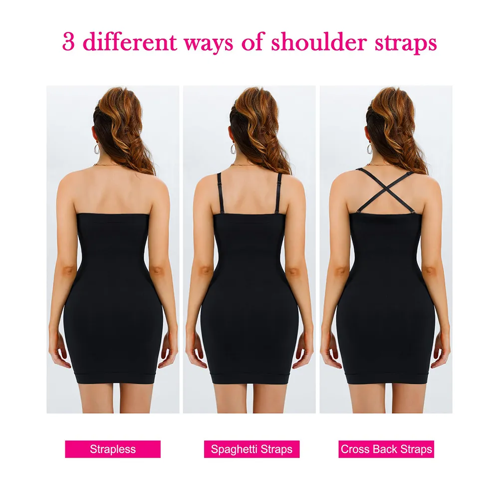 Women Strapless Shapewear Slip